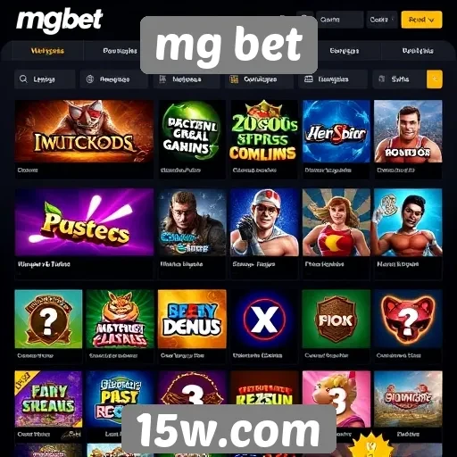 Análise das ofertas de jogos no site mg bet