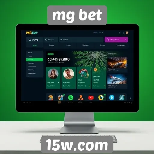 Interface e usabilidade do site mg bet
